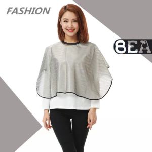 Professional Salon Transparent Coloring Perm Waterproof Hair Dyeing Collar Wrap Hairdressing Cape Apron Anti-static Barber Choth