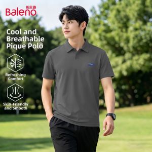 BALENO | Breathable Polo Shirt Short Sleeve Cool Feeling