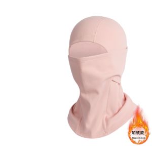 Winter Outdoor Windproof Warm Training Mask Face Protection Ski Hood Cold Proof Velvet Ski Mask Breathable Soft
