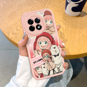 OnePlus Ace5 pro Cute Aniya Soft Silicone Full Cover Protective Case Cartoon Leather Style Female New Model Ace6 Compatible