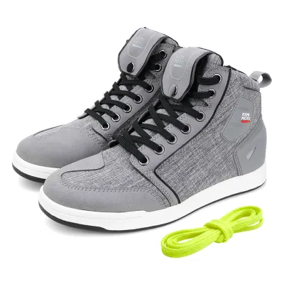 KEMIMOTO Nam Xe Máy Giày Mùa Hè Giày Boot Cổ Ngắn Chống Va Chạm Phản Quang Bảo Vệ Bền Thoáng Khí Moto Gear