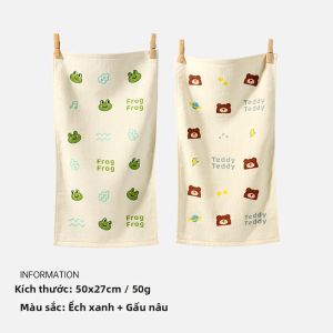Grace | Khăn Tắm Bé Yêu Cotton 100%