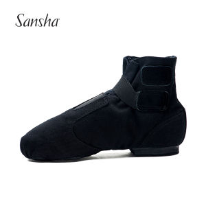 Sansha | Buckle Jazz Dance Shoes Canvas Upper Leather Sole