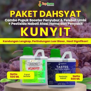 Pupuk Pestisida Topfarm / Pupuk Khusus Tanaman Kunyit /Pupuk Kunyit Cair /Pupuk Khusus Buah Kunyit / Obat Hama Tanaman Kunyit / Obat Semprot Daun Kunyit / Obat Jamur Akar Tanaman Kunyit