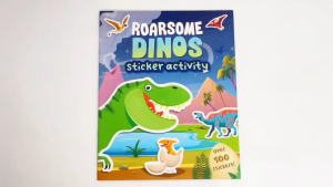 Roarsome Dinosaurs Sticker & Activity Book With Puzzles Mazes & 100+ Stickers For Kids