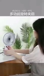 【Fast Sipping】Portable Handheld Fan 3 gear Electric Fan Mini Fan desk fan clip fan USB Rechargeable For School Portable Electric Fan Handheld Fan Angle Adjustment