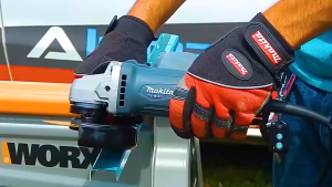เครื่องเจียร์ไร้สาย Makita DGA 199V 125 มม มอเตอร์แรง 1680 วัตต์ ใช้งานหนัก แบตอึด แถมใบตัด 10 ใบ