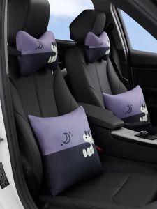 Gối Tựa Đầu Cho Xe Ô Tô Nhân Vật Hoạt Hình Ngộ Nghĩnh Vải Mịn Lõi Bông