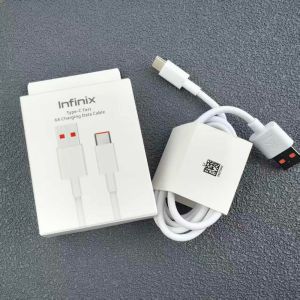 Infinix 6A Type-C Fast Charging Cord 1M 33W 45W 68W Quick Charge For Infinix Note/Hot 60  50 50i 40i 40X GT 30 20 P20 Pro Smart9
