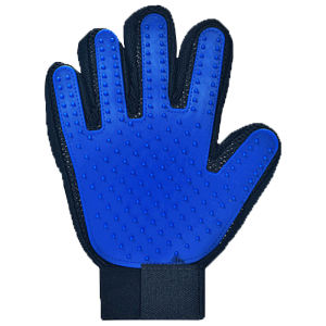 Pet Grooming Glove Hair Remover Massage Bathing Tool for Cats Dogs Rabbits Deshedding Cleaning Silicone Pet Massage Glove Brush