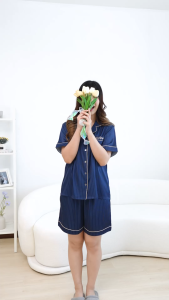 ชุดนอนผู้หญิง LovelyNight แขนสั้น-ขาสั้น Classe A51