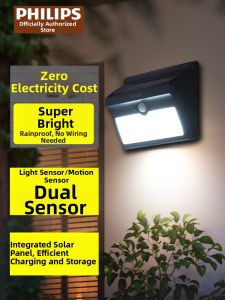 Philips | Solar Motion Sensor Wall Light Waterproof