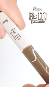Fanbo Fix It Browcara 2in1 Coloring & Styling With Curved Slim Brush