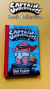 Truyện Captain Underpants tiếng anh bộ 12 cuốn nhập khẩu