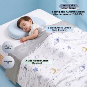 MUSHABAI | Summer Thin Infant-Grade Silk-Air Conditioner Blanket
