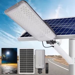 【10 Years Warranty】Solar Outdoor Light Waterproof 50000W Solar Street Lights Ip67 Waterproofjalan Led Lampu Solar Remote Control 0 Electricity Bills All Year Energy Saving And Environmental Protection solar street light