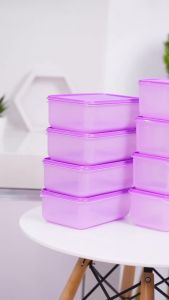 TAKERU FOOD STORAGE SET OF 12 PCS Penyimpanan Plastik Dengan Tutup