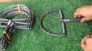 การความสวยคลุม ดักวงเดือน 9 นิ้ว ขนาด MDF แบบโมดีฟาย และ เดิม กับเหล็ก กับลาว กับดักหนู 1 มัดละ 5 อัน