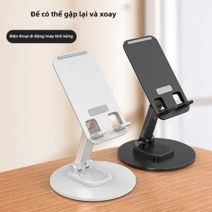 360 °   Giá Đỡ Điện Thoại Đa Năng Xoay Nhiều Góc Đế Kim Loại Chống Trượt Có Thể Gập Lại Dùng Được Cho iPhone 13/14/15 Pro Xiaomi