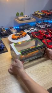 Mô Hình Xe Ôtô Kim Loại 1/24 Siêu Xe LAMBORGHINI AVENTADOR ROADSTER Sẵn Đế Để Trưng Bày Bàn Làm Việc Làm Đồ Chơi Trẻ Em