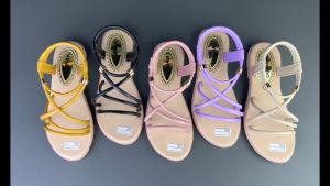 LVD Sandal Tali Flat Anak Perempuan Art ID 07 ( Size 26- 35 )