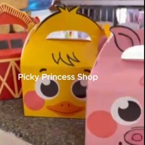 Farm yard Farm Animals Theme Birthday Party Animals Loot Bags Goodie Bags Candybags Giveaways