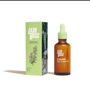 LASHBOSS Rosemary Hair Oil for Hair Growth Treatment Minyak Penumbuh Rambut Rosemary