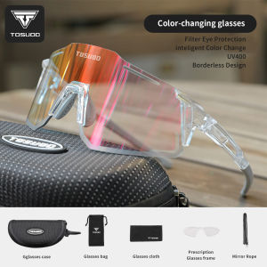 TOSUOD | TOSUOD Fashion Cycling Sunglasses UV400 Protection Sports Eyewear for Men Women MTB Road Bike Hiking Running Outdoor Riding