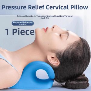 YOULE | Massage Cervical Corrector Pillow For Platybasia C-Shaped Neck Support