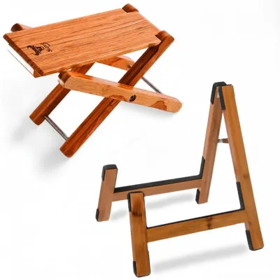 Portable Folding Solid Wood Guitar Pedal Bench Classical Guitar Footrest Stand Supug Brand Music Instrument Accessories