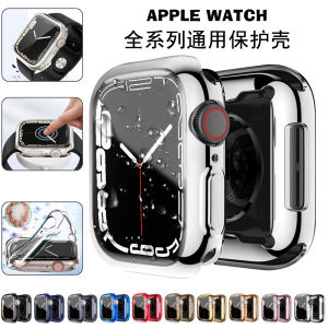 Black Transparent Original  Watch Protective Case Compatible with Watch7 6 SE 41/45/44/42/40/38mm Universal Accessories