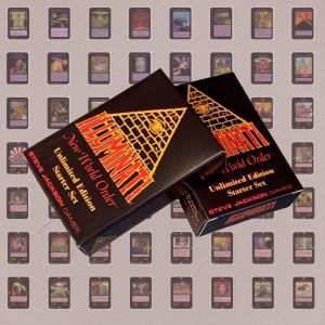 Bandai | for Illuminati 1995 Edition English Version Board Game Cards 110pcs Fun Party Game Novel Peripheral Collection Card Holiday Gift
