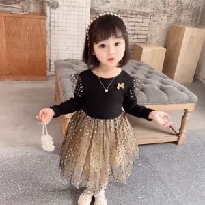 LNR Shop: Gaun Tutu Glitter Musim Semi & Gaun Pesta Putri Anak-Anak