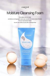 Zangmi 7 in 1 Moisture Cleansing Foam 150ml - Removes Make-Up Removes Sebum & Residue Pore Tightening Moisture Barrier Formation Deep Pore Cleansing.