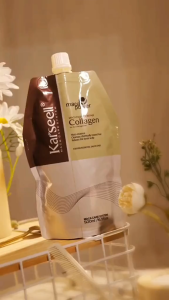 Hấp Ủ Tóc Karseell Maca Collagen 500ml | Bao Bì Túi Nắp Vặn Dùng Trong Bước Dưỡng Tóc Và Dễ Vào Nếp