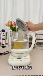 SG【Ready Stock】Zemkon Smart Health Preservation Kettle: Fully Automatic Herbal Tea Brewer with Boil-Dry Protection Keep-Warm Setting Multiple Brewing Programs for Medicinal Herbs Soups & Nutritious Beverages