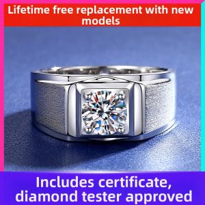 KAFANDENG | Genuine D-Color Moissanite Ring