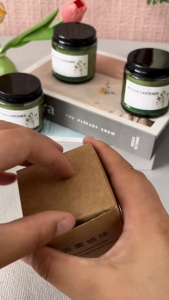 Lilin aromaterapi ruangan tahan lama aesthetic aroma teh aromaterapi ruangan tahan lama lilin beraroma tanaman bebas asap rokok