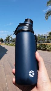 FJbottle - Botol Portable Olahraga Stainless Steel 800ML Double Insulated Bottle Tahan Panas dan Dingin Dengan Tutup Botol Magnet Free Sikat Botol