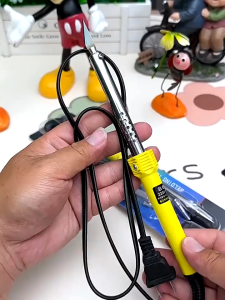 Điện Hàn Sắt Khắc Lưỡi Dao Hoa Đục Lỗ Nóng Cắt Hộ Gia Đình Đa Năng LàmNóng Dao Hàn Công Dụng Kép