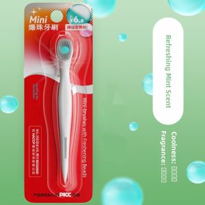 Portable Travel Toothbrush Mint ening Disposable Universal Toothbrush for Date Business Trip Oral Care Flossing Toothbrush