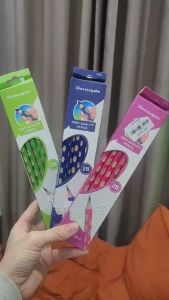 Hộp 12 bút chì định vị thông minh kèm gọt chì cho bé