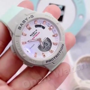 นาฬิกา ผู้หญิง ดิจิตอล มีไฟส่องสว่างยามกลางคืน ผู้ชุ่มชื่น สามารถจับเวลาได้ ตั้งปลูกได้ พร้อมกล่องแถมฟรี เป็นวันที่ วัน เดือนบอก