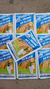 [THIEN THINH SHOP] Combo 10 gói Phân bón lá Siêu vô gạo ORGANIC BIO ALLICIN gói 25 gram giúp sáng hạt chín chắc tới cậy