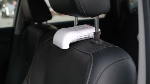 พัดลมติดเบาะหลังรถยนต์ ABS เสียงเบา ติดตั้งง่าย ปรับได้สามความเร็ว สําหรับรถยนต์ ใช้งานง่าย พร้อมจัดส่ง