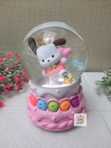 Snowball Bola Kristal Salju Doraemon Kotak Musik Waterball Hadiah Ultah