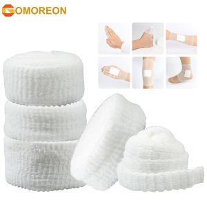 1Roll Elastic Net Wound Dressing Net Tubular Bandage Mesh Tubing Tubular Gauze Fix Breathable Bandage Retainer for Wrist  Elbow