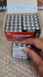 Hộp 48 viên pin tiểu AA EVEREADY Super Heavy Duty 1.5V nhập khẩu Indonesia