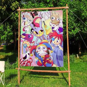 KULECHAOWAN | The A-Amazing D-Digital C-Circus High End Quality Banner Printing Artistic Atmosphere Style Camping Flag