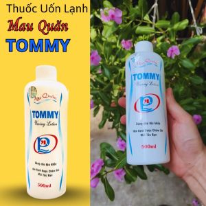 Thuốc Dung dịch uốn lạnh Tommy mau quoăn và siêu quăn - dạng chai 500ml hàng chính hãng .